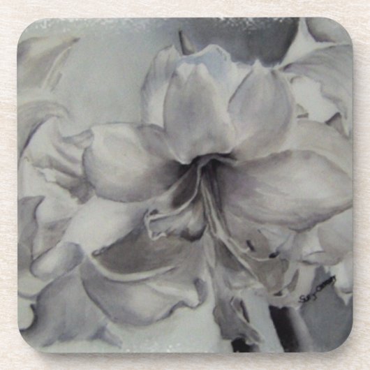 DESSOUS DE VERRE AMARYLLIS (Devant)