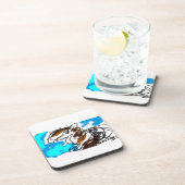 Dessous-de-verre Amateur de cheval (Côté Droit)