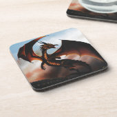 Dessous-de-verre Amber Dragon Imaginaire (Côté gauche)