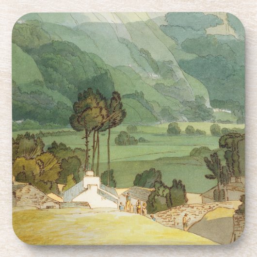 Dessous-de-verre Ambleside, 1786 (la semaine avec le graphit fini à (Devant)
