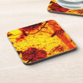 Dessous-de-verre Ambre naturel (Côté gauche)