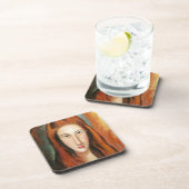 Dessous-de-verre Amedeo Modigliani's Jeanne Hebuterne Portrait (Côté Droit)