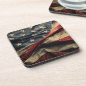 Dessous de verre américain de conception de la str (Côté gauche)