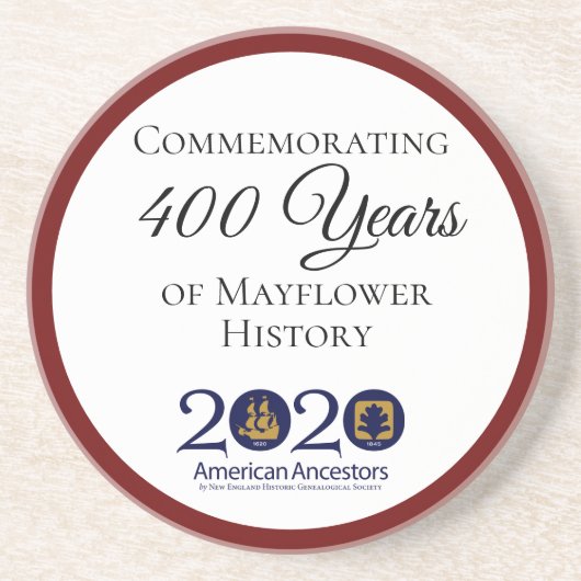 Dessous de verre américains d'ancêtres de la fleur (Devant)