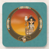 Dessous-de-verre Amérindienne (Devant)