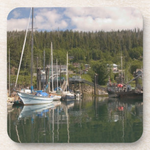 Dessous-de-verre Amérique du Nord, Canada, Îles de la Reine-Charlot