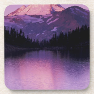 Dessous-de-verre Amérique du Nord, États-Unis, Washington, Mont Bak
