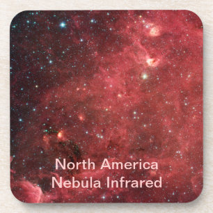 Dessous-de-verre Amérique du Nord Nebula Infrarouge