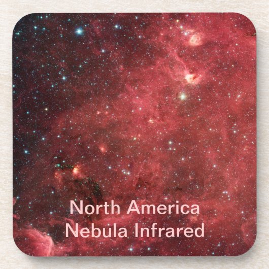 Dessous-de-verre Amérique du Nord Nebula Infrarouge (Devant)