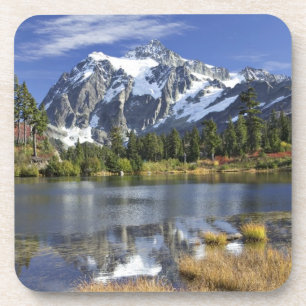 Dessous-de-verre Amérique du Nord, Washington, Cascades. Mont Shuks