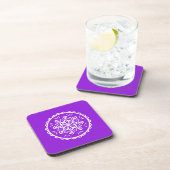 Dessous-de-verre Amethyst Mandala (Côté Droit)