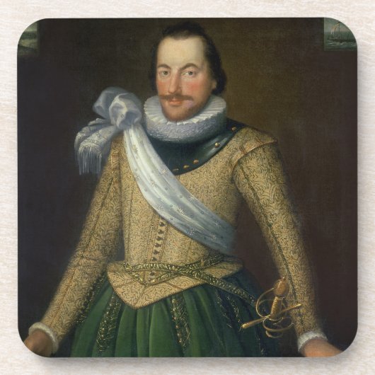 Dessous-de-verre Amiral monsieur Thomas Button (d.1694) (Devant)