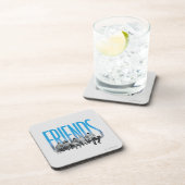 Dessous-de-verre AMIS™ | La Bande (Côté Droit)