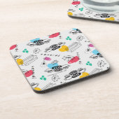 Dessous-de-verre AMIS™ | Motif d'icône (Côté gauche)