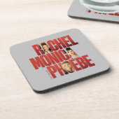 Dessous-de-verre AMIS™ | Rachel, Monica & Phoebe (Côté gauche)