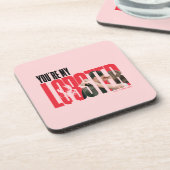 Dessous-de-verre AMIS™ | Rachel & Ross - Tu es mon homard (Côté gauche)