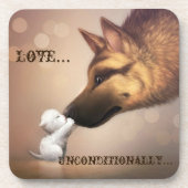 Dessous de verre : Amour (Devant)