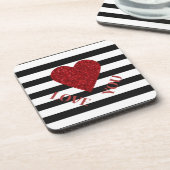 Dessous-de-verre Amour (Côté gauche)