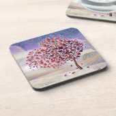 Dessous-de-verre Amour Arbre (Côté gauche)