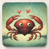 Dessous-de-verre Amour de crabe (Devant)