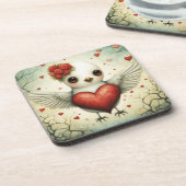 Dessous-de-verre Amour des oiseaux 2 (Côté gauche)