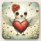 Dessous-de-verre Amour des oiseaux 2 (Devant)