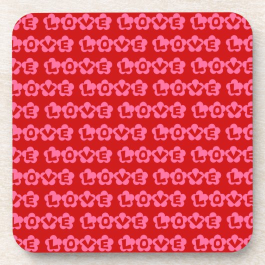 Dessous-de-verre AMOUR RÉtro (Devant)