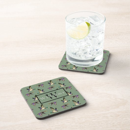 Dessous-de-verre Amoureux du Canard Colvert (Côté Droit)