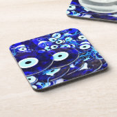 Dessous-de-verre Amulettes des yeux bleus (Côté gauche)