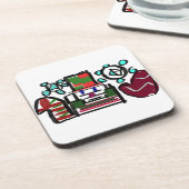 Dessous-de-verre Amusement Nutcracker (Côté gauche)