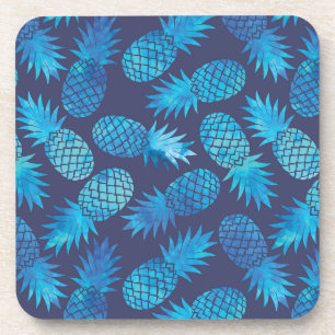 Dessous-de-verre Ananas Blue Tie Dye