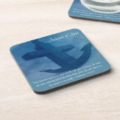 Dessous-de-verre Ancré dans lui l'écriture sainte (Côté gauche)