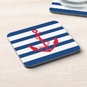 Dessous de verre Ancre maritime (Côté gauche)