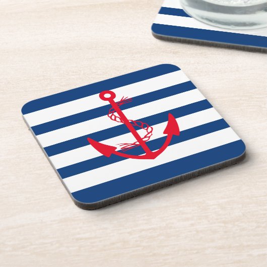 Dessous de verre Ancre maritime (Côté gauche)