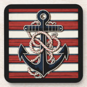 Dessous-de-verre Ancre nautique (Devant)