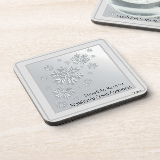 Dessous-de-verre Anders Artistry* SnowFlake Warriors * (Côté gauche)