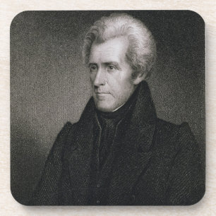 Dessous-de-verre Andrew Jackson (gravure)