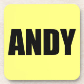 Dessous-de-verre Andy (Devant)