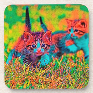 Dessous-de-verre AnimalColor_Cat_004