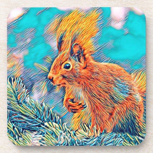 Dessous-de-verre AnimalMix_Squirrel_001 (Devant)