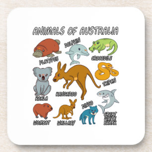 Dessous-de-verre Animaux D'Australie