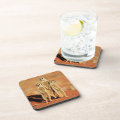 Dessous-de-verre Animaux de bébés cutest | 3 Meerkats (Côté Droit)