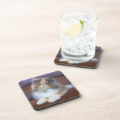 Dessous-de-verre Animaux de bébés cutest | Calico Persian Kitten (Côté Droit)