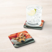 Dessous-de-verre Animaux de bébés cutest | Miniature Pinscher (Côté Droit)