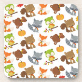 Dessous-de-verre Animaux de forêt, Animaux de forêt, Animaux d'auto (Devant)