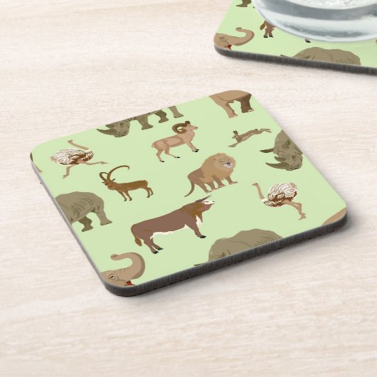 Dessous-de-verre Animaux sauvages (Côté gauche)