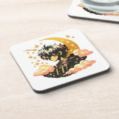 Dessous-de-verre Anime Moonlight – Hard Plastic Coaster (Côté gauche)