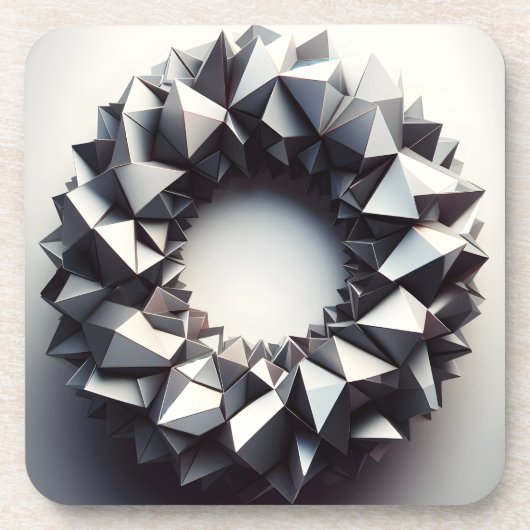 Dessous-de-verre anneau pyramides (Devant)