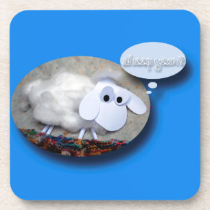 Dessous-de-verre Année du mouton ? Nouvel An chinois 2015