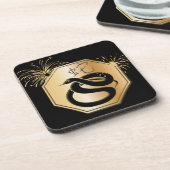 Dessous-de-verre Année du serpent avec feux d'artifice (Côté gauche)